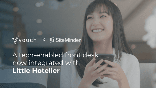 Vouch AVA integrated with SiteMinder for hotels running Little Hotelier