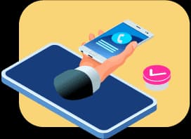 Reduced calls icon
