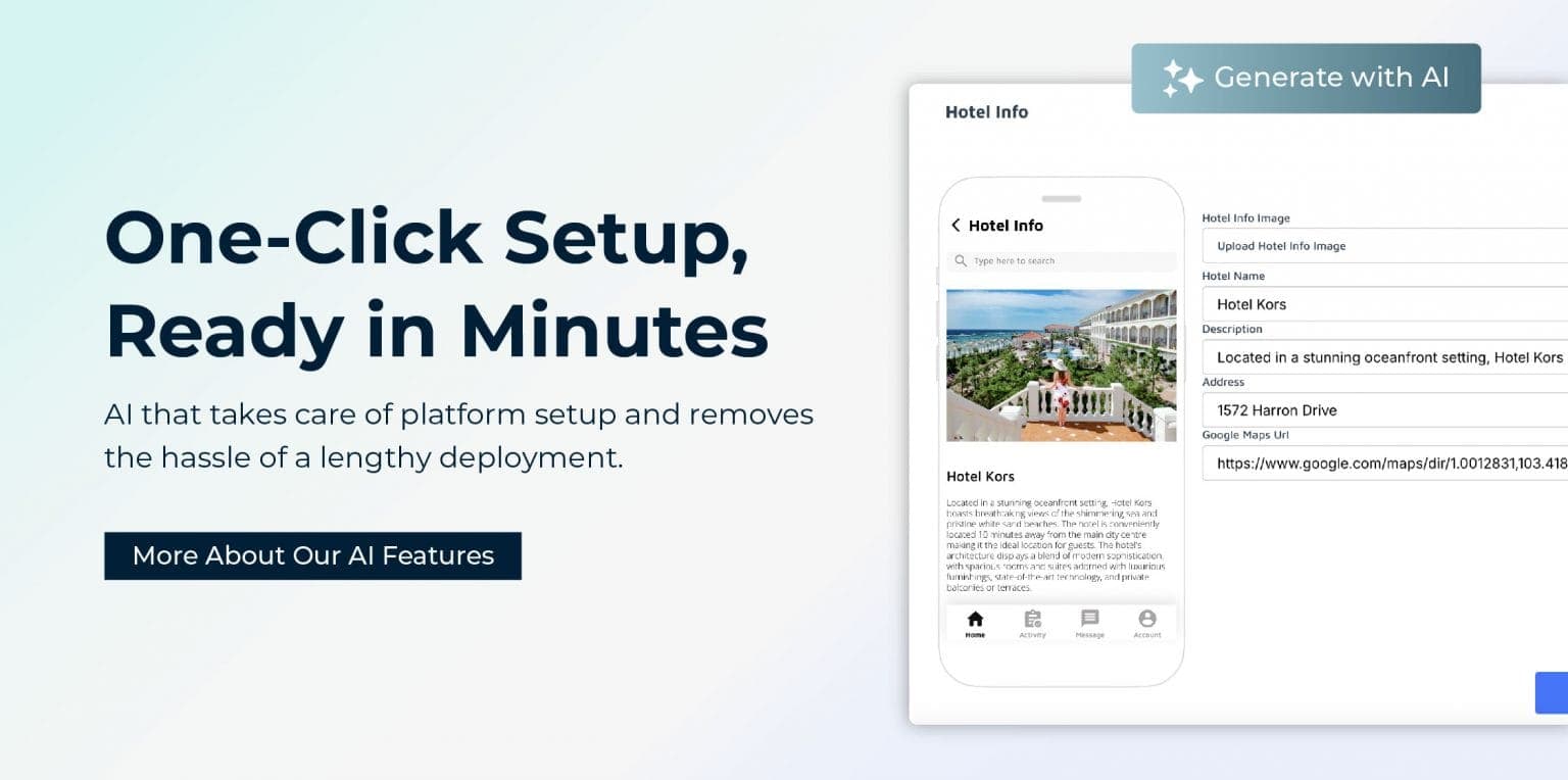 AI-powered guest information