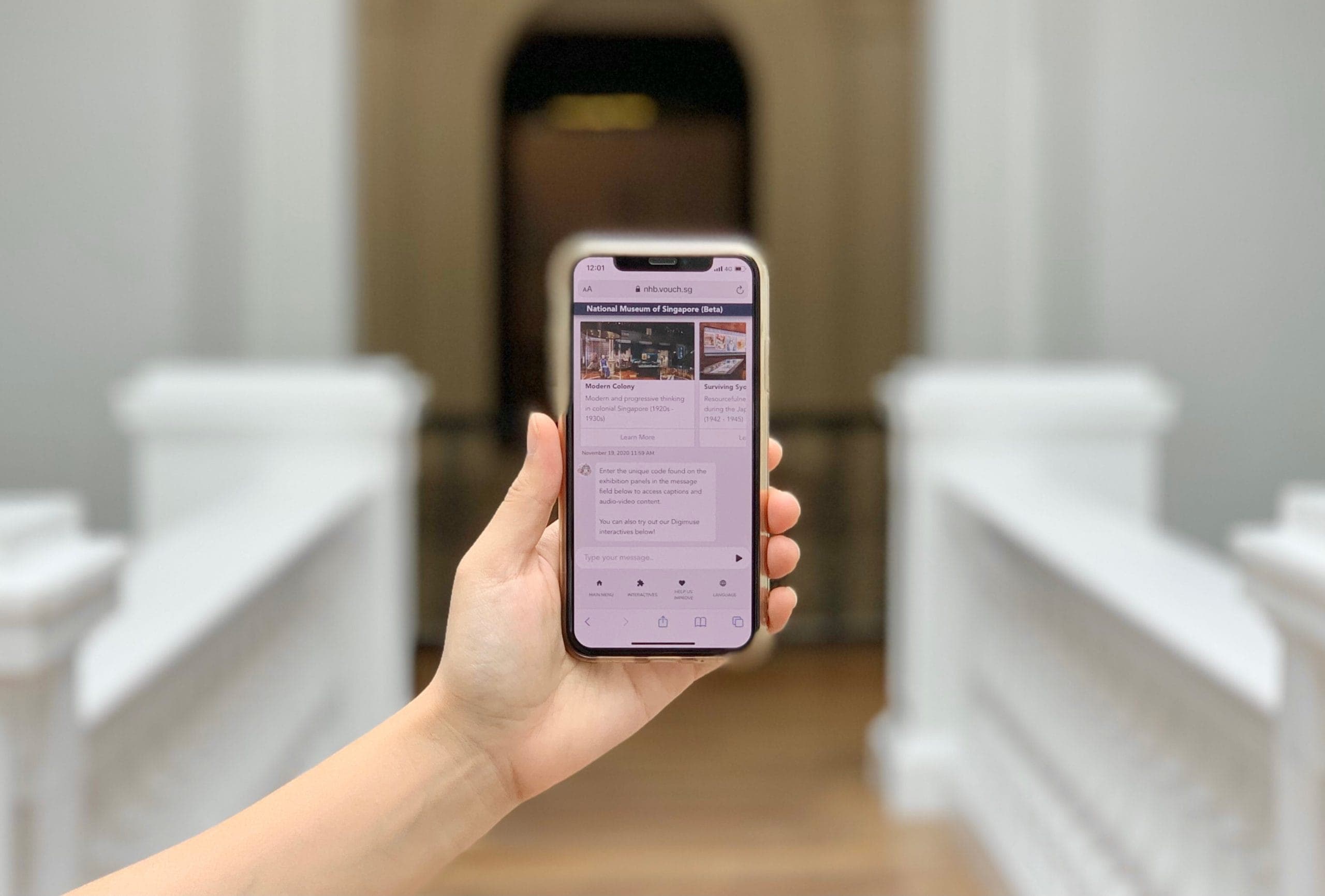 Enhanced museum experience through digitalisation