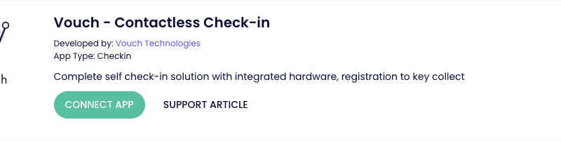 Cloudbeds × Vouch Contactless Check-In Integration — preview