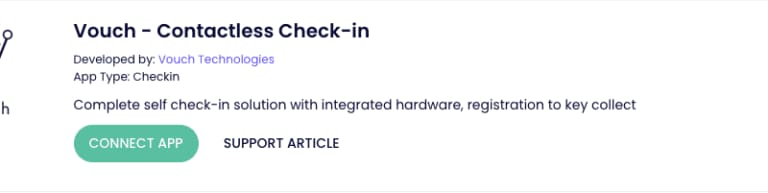 Cloudbeds × Vouch Contactless Check-In 연동 — preview